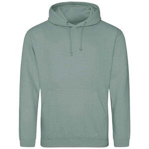 AWDis Cool Unisex Adult College Hoodie / Dusty Green